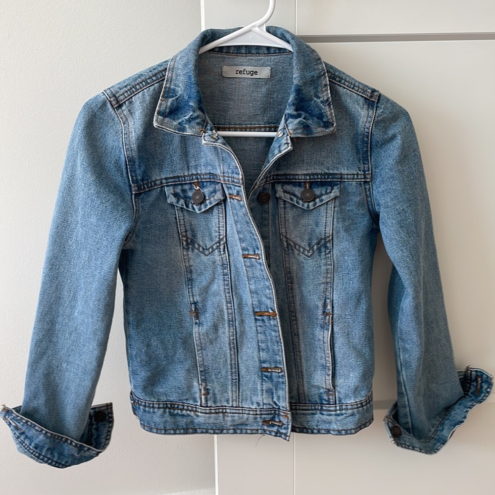 Charlotte Russe Refuge Jean jacket